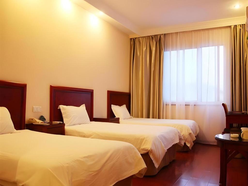 Greentree Inn Jiangsu Suzhou Shi Road North Tongjing Road Subway Station Express Hotel Esterno foto